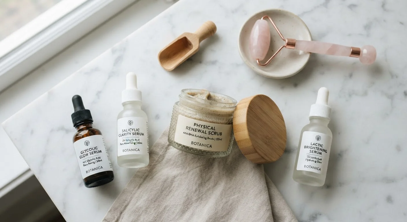 Chemical Exfoliants vs. Physical Scrubs: What's Actually Happening to Your Skin