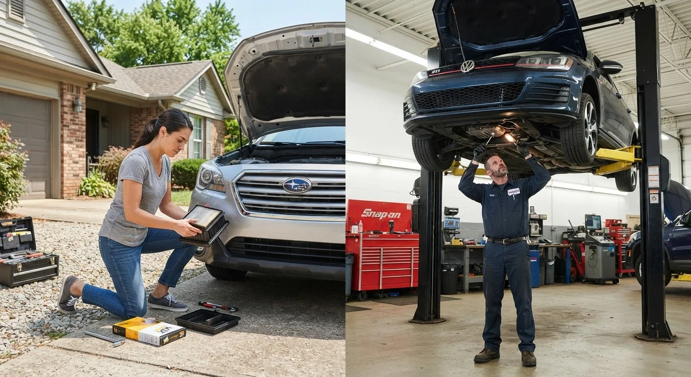 DIY Car Maintenance vs. Taking It to a Mechanic
