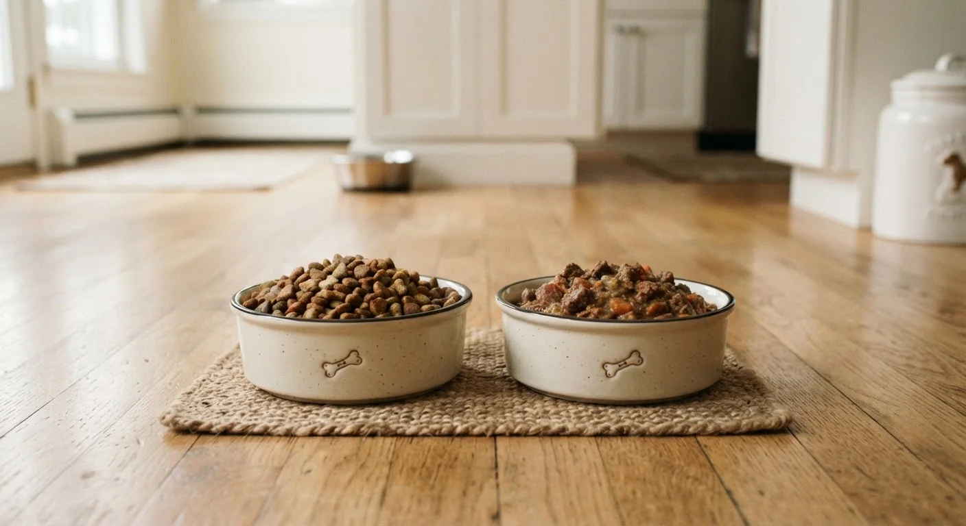 Dry Food vs. Wet Food for Cats and Dogs