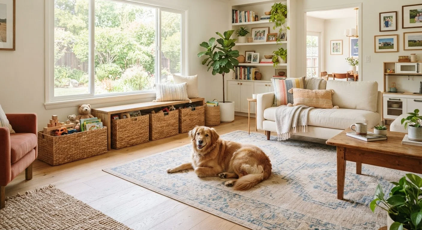Keeping a Clean Home With Kids and Pets: Strategies That Actually Hold Up
