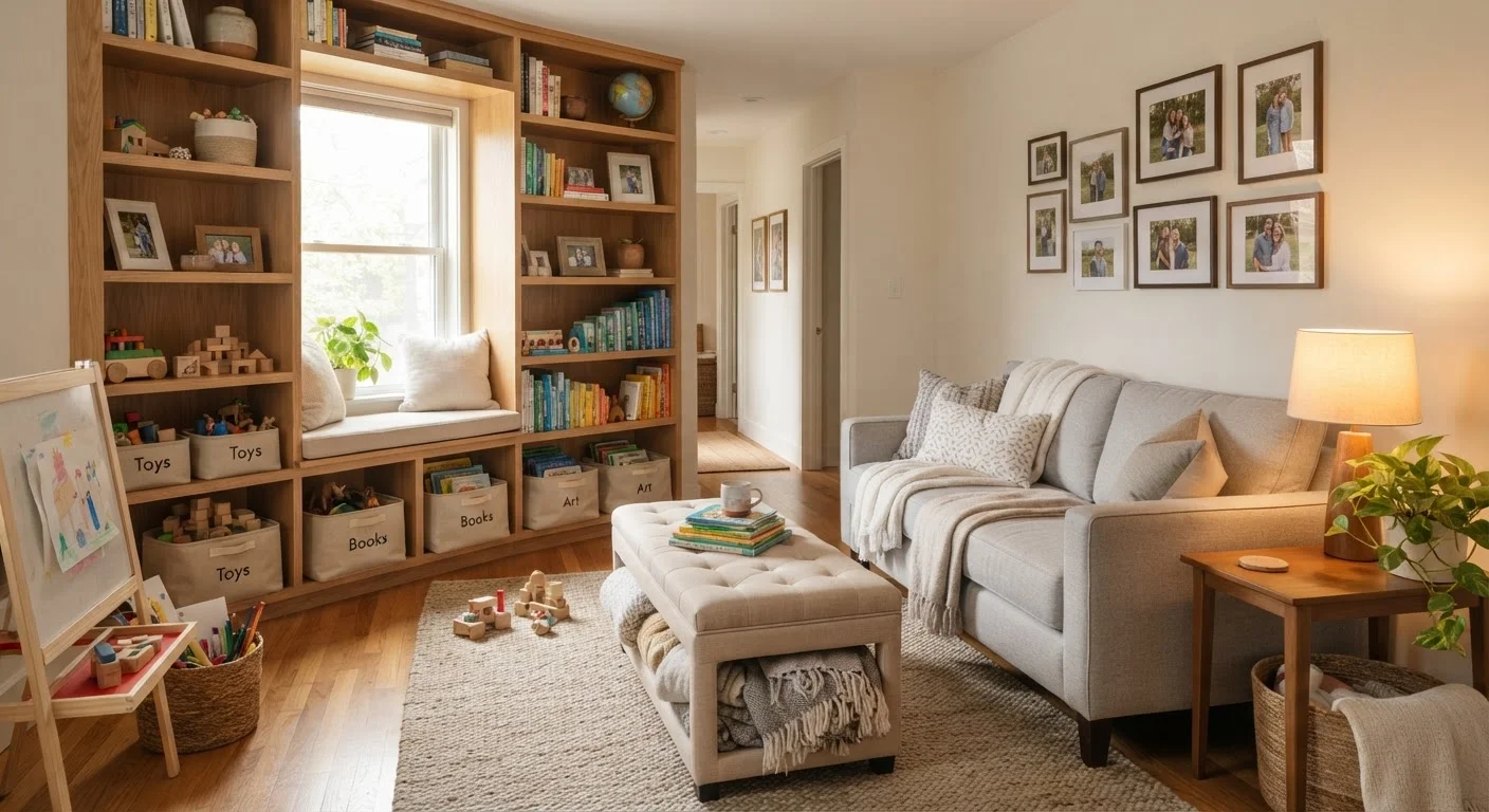 Small Space, Full Life: Organizing a Family Home Under 1,200 Square Feet