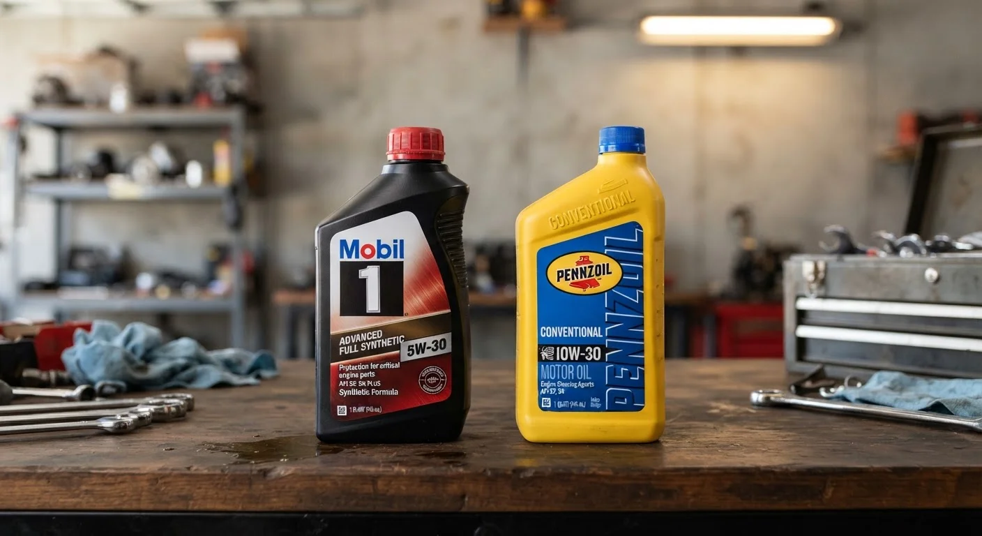 Synthetic vs. Conventional Motor Oil