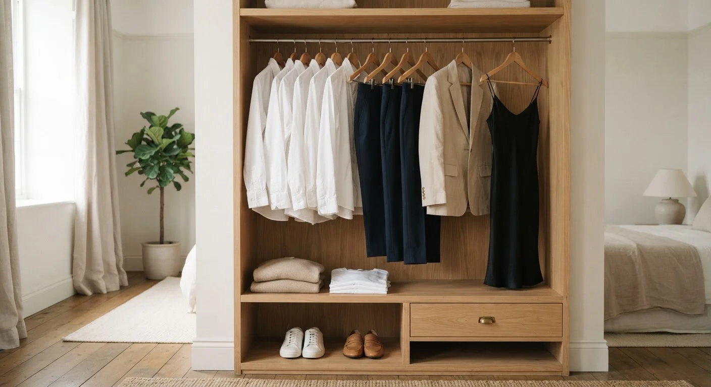 The Capsule Wardrobe: What It Actually Means and Whether It Works