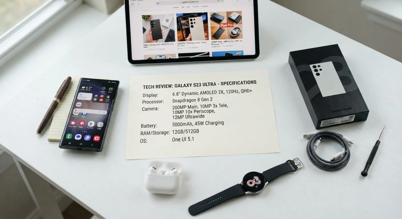 The Language of Gadget Specs: A Plain-English Reference