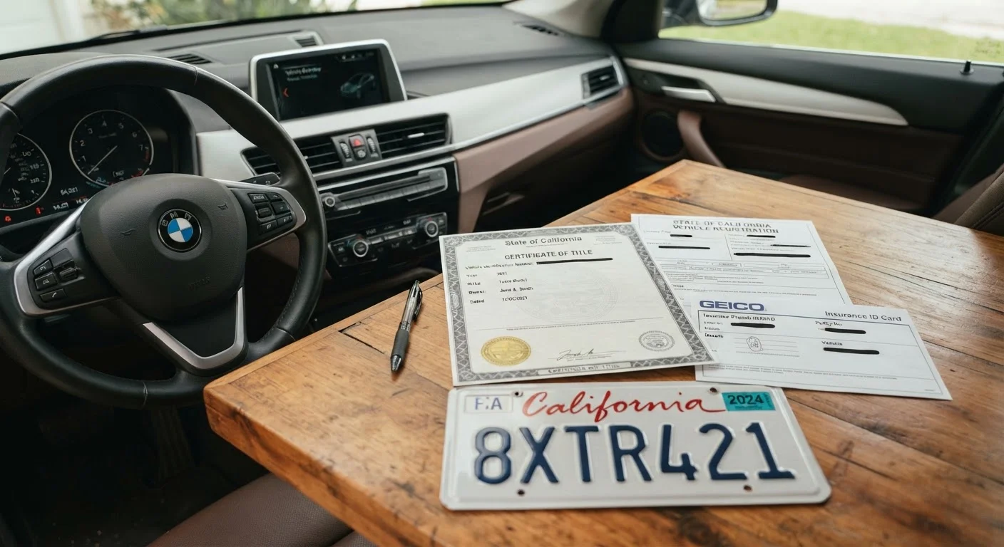 Vehicle Registration, Title, and Tags: What Each Document Actually Means