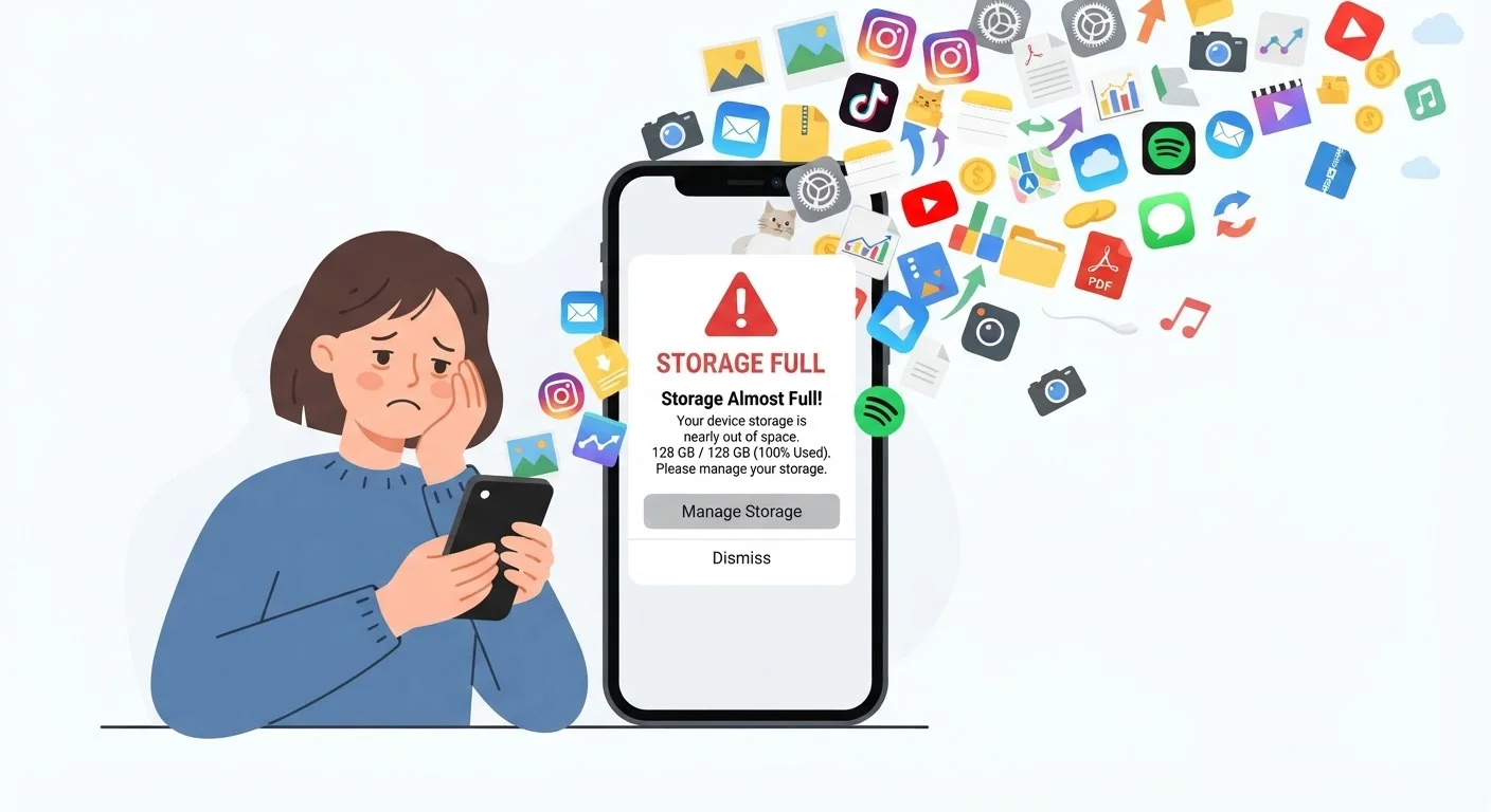Why Your Devices Keep Running Out of Storage — and What's Actually Using It