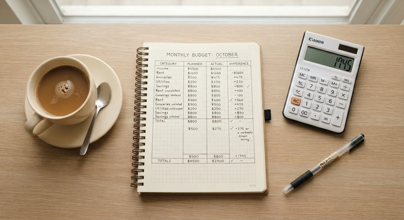 Your First Budget in Five Straightforward Steps
